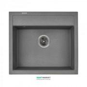 Мийка для кухні Granado Lerida 56х51 см нанограніт grafito 0409