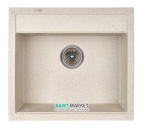Мийка для кухні Granado Lerida 56х51 см нанограніт terra 0403
