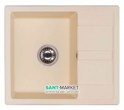 Мойка для кухни Granado Madrid врезная 58х50 см наногранит ivory 1604