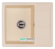 Мойка для кухни Granado Madrid врезная 58х50 см наногранит ivory 1604