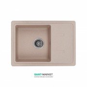 Мийка для кухні Granado Palma врізна 62х43,5 см нанограніт avena 2002