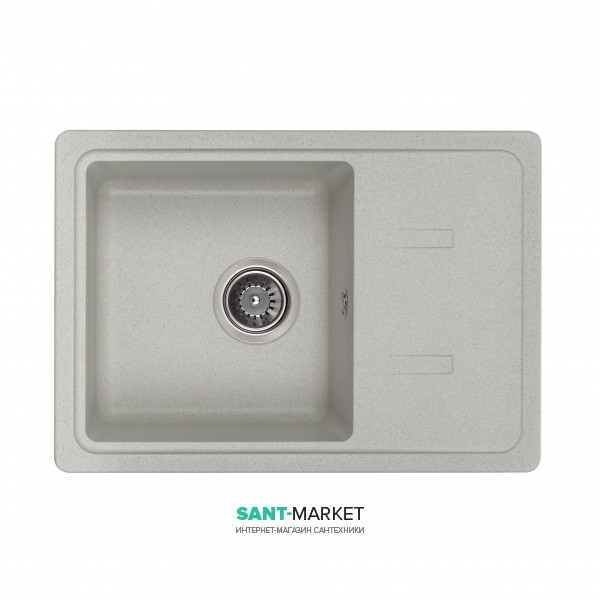 Мойка для кухни Granado Palma врезная 62х43,5 см наногранит gris 2008