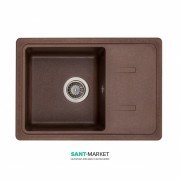 Мийка для кухні Granado Palma врізна 62х43,5 см нанограніт marron 2006