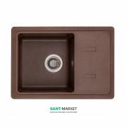 Мойка для кухни Granado Palma врезная 62х43,5 см наногранит marron 2006