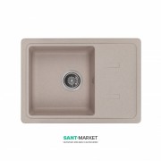 Мийка для кухні Granado Palma врізна 62х43,5 см нанограніт terra 2003