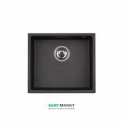 Мойка для кухни Granado Under top под столешницу 45,7х40,6 см наногранит black shine 1901