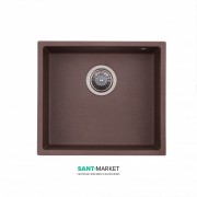 Мойка для кухни Granado Under top под столешницу 45,7х40,6 см наногранит marron 1906