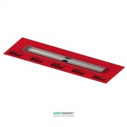 Жолоб водостічний TECE TECEdrainline прямий з заводським кільцем ущільнювача 900 мм нержавіюча сталь 600904