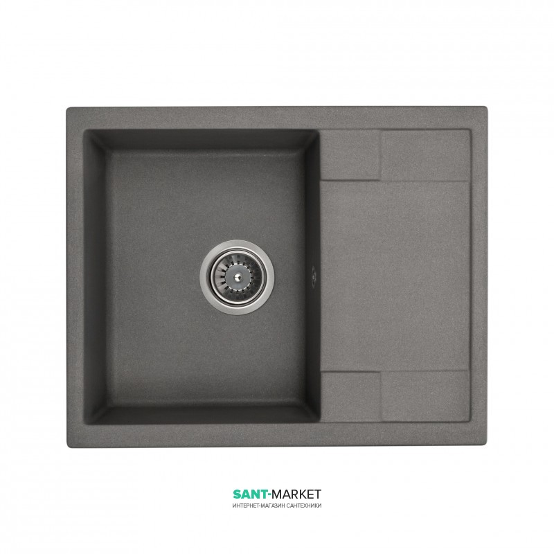 Мойка для кухни Granado Altea врезная 61х49,5 см наногранит grafito 1309