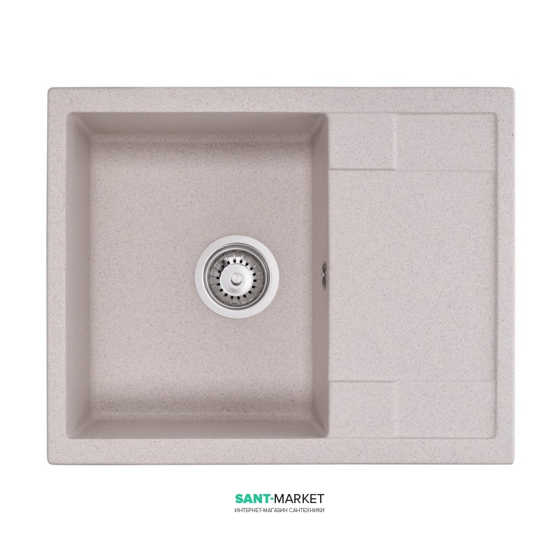 Мийка для кухні Granado Altea врізна 61х49,5 см нанограніт terra 1303