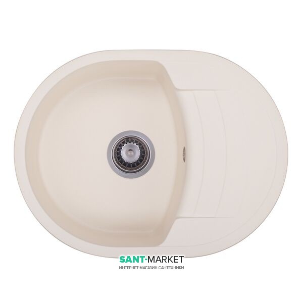 Мойка для кухни Granado Malaga врезная 61х46,5 см наногранит ivory 0204