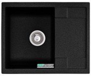 Мойка для кухни Granado Altea врезная 61х49,5 см наногранит black shine 1301