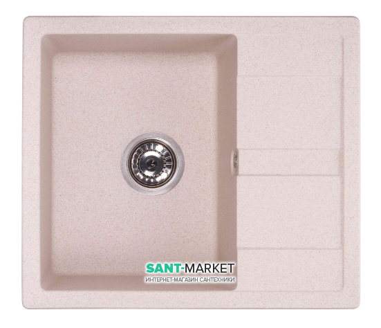Мойка для кухни Granado Madrid врезная 58х50 см наногранит terra 1603