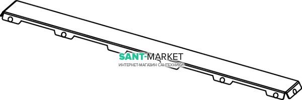 Основа для укладки натурального камня для прямого сливного канала 900 мм TECE TECEdrainline 668028