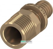 Соединение прямое Tece TECEflex с внешней резьбой 16xR 1/2 бронза 705601