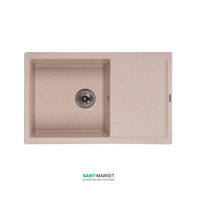 Мийка для кухні Granado Alicante врізна 78х49,5 см нанограніт avena 2402