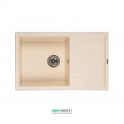 Мойка для кухни Granado Alicante врезная 78х49,5 см наногранит ivory 2404
