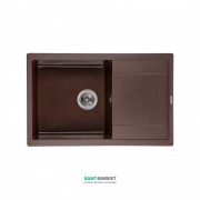 Мийка для кухні Granado Alicante врізна 78х49,5 см нанограніт marron 2406