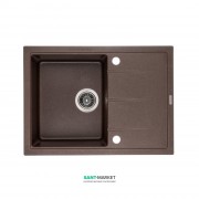 Мийка для кухні Granado Blanos врізна 68х50 см нанограніт marron 2506