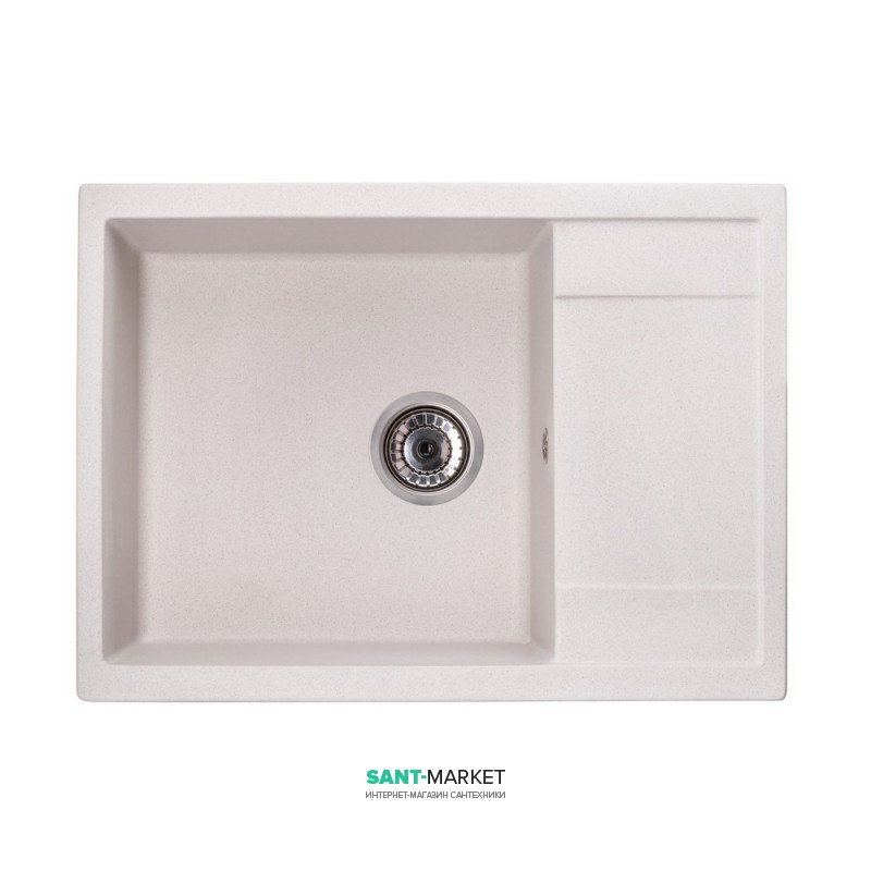 Мойка для кухни Granado Linares врезная 67,5х49,5 см наногранит gris 0808