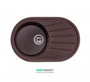 Мийка для кухні Granado Murcia врізна 78х50 см нанограніт marron 1706