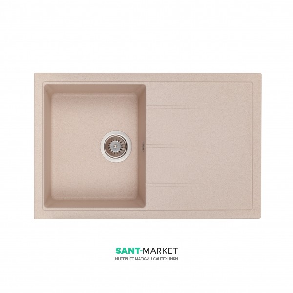 Мийка для кухні Granado Toledo врізна 78х50 см нанограніт avena 2102