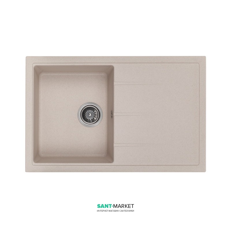 Мийка для кухні Granado Toledo врізна 78х50 см нанограніт terra 2103