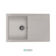Мойка для кухни Granado Toledo врезная 78х50 см наногранит white 2105