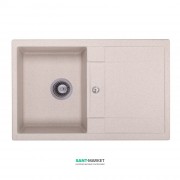 Мойка для кухни Granado Valencia врезная 77,5х49,5 см наногранит terra 0703