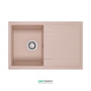 Мойка для кухни Granado Vigo врезная 77,5х49,5 см наногранит avena 1402