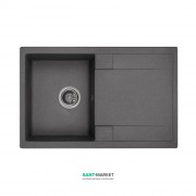 Мойка для кухни Granado Vigo врезная 77,5х49,5 см наногранит grafito 1409