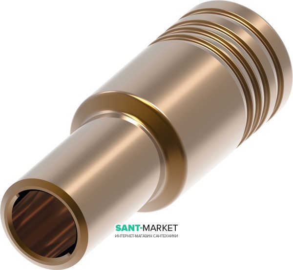 Соединительный адаптер для гигиенического блока TECE 18 мм пайка бронза 716343