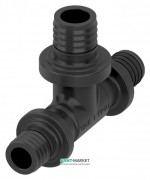 Тройник редукционный TECE TECEflex 32x25х32 PPSU черный 730523