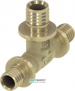 Трійник TECE TECEflex 90 ° 20х20х16 мм бронза 760511