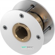 Универсальная настенная втулка TECE TECEflex R 1/2 x Rp 1/2 бронза 708706