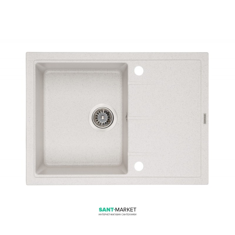 Мийка для кухні Granado Blanos врізна 68х50 см нанограніт gris 2508