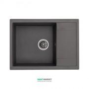 Мийка для кухні Granado Linares врізна 67,5х49,5 см нанограніт grafito 0809