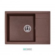 Мийка для кухні Granado Linares врізна 67,5х49,5 см нанограніт marron 0806
