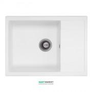 Мийка для кухні Granado Linares врізна 67,5х49,5 см нанограніт white 0805
