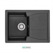 Мойка для кухни Granado Salamanka врезная 68х50 см наногранит black shine 0601