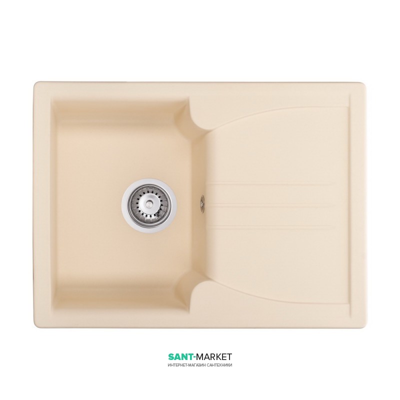 Мийка для кухні Granado Salamanka врізна 68х50 см нанограніт ivory 0604