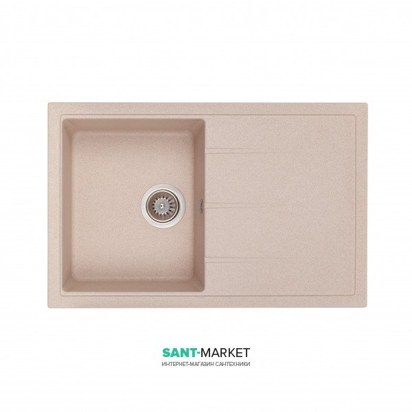 Мойка для кухни Granado Toledo врезная 78х50 см наногранит avena 2102