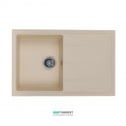 Мойка для кухни Granado Toledo врезная 78х50 см наногранит ivory 2104
