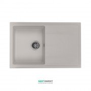 Мойка для кухни Granado Toledo врезная 78х50 см наногранит white 2105