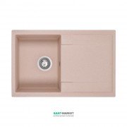 Мойка для кухни Granado Vigo врезная 77,5х49,5 см наногранит avena 1402