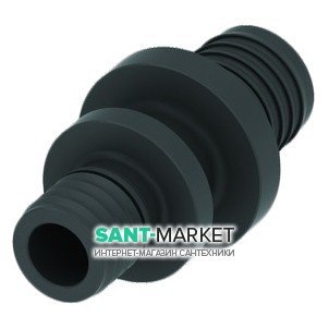 Муфта сполучна редукционная TECE TECEflex 32х20 мм чорний 736506