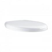 Сидіння GROHE Bau з мікроліфтом і кришкою, альпін-білий 39435000