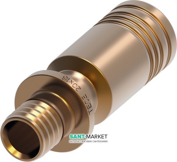 З'єднувальний адаптер для гігієнічного блоку TECE TECEflex 20 мм бронза 716341