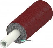 Универсальная многослойная труба TECE TECEflex d 16x2.75 мм в термоизоляции RS 13 мм бухта 50 м красный 731916