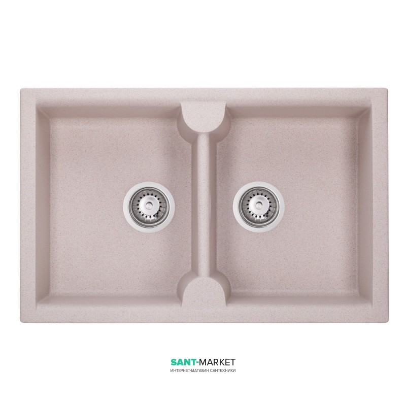 Мийка для кухні Granado Cordoba врізна 78х50 см нанограніт terra 1203